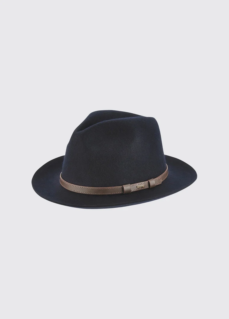 Frontier Fedora Hoed - Navy
