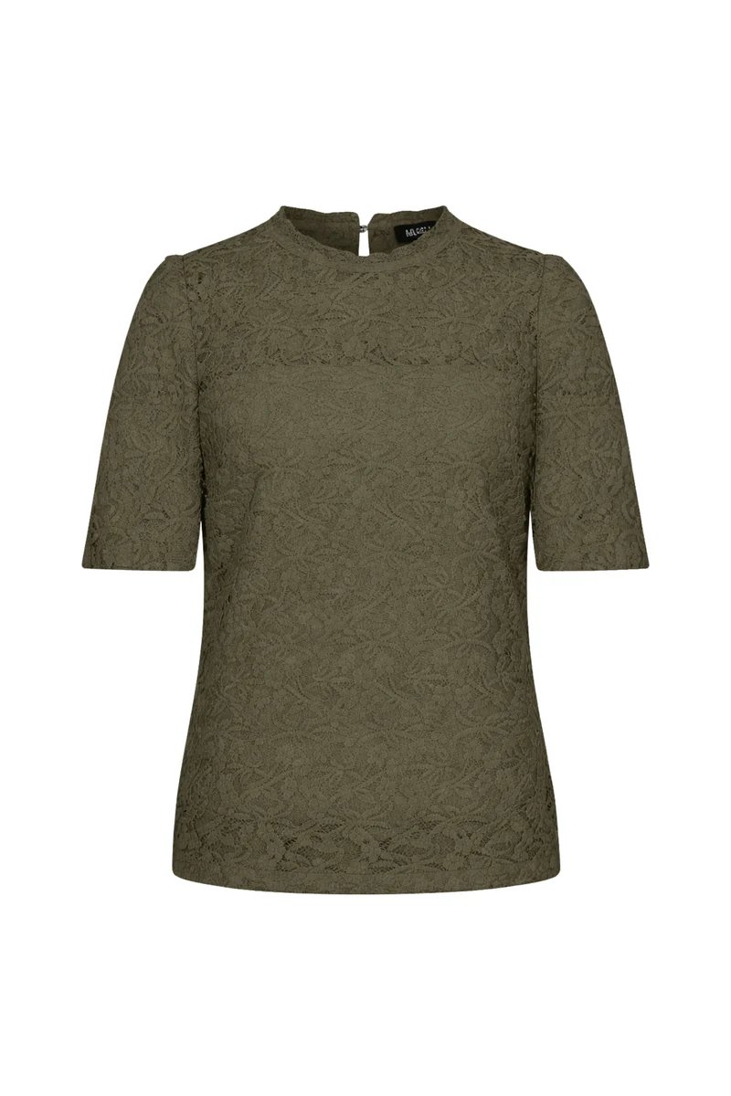 Travel Top Lace Olive 202832