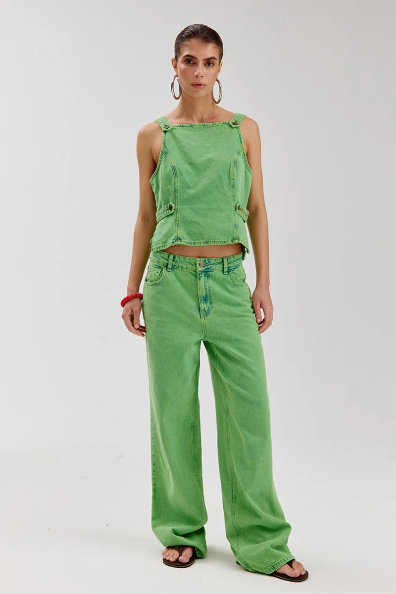 Jeans Yve Vibrant Green HS6D106