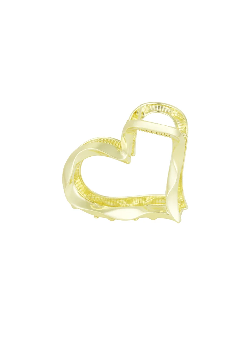 Gouden Metallic Haarklem