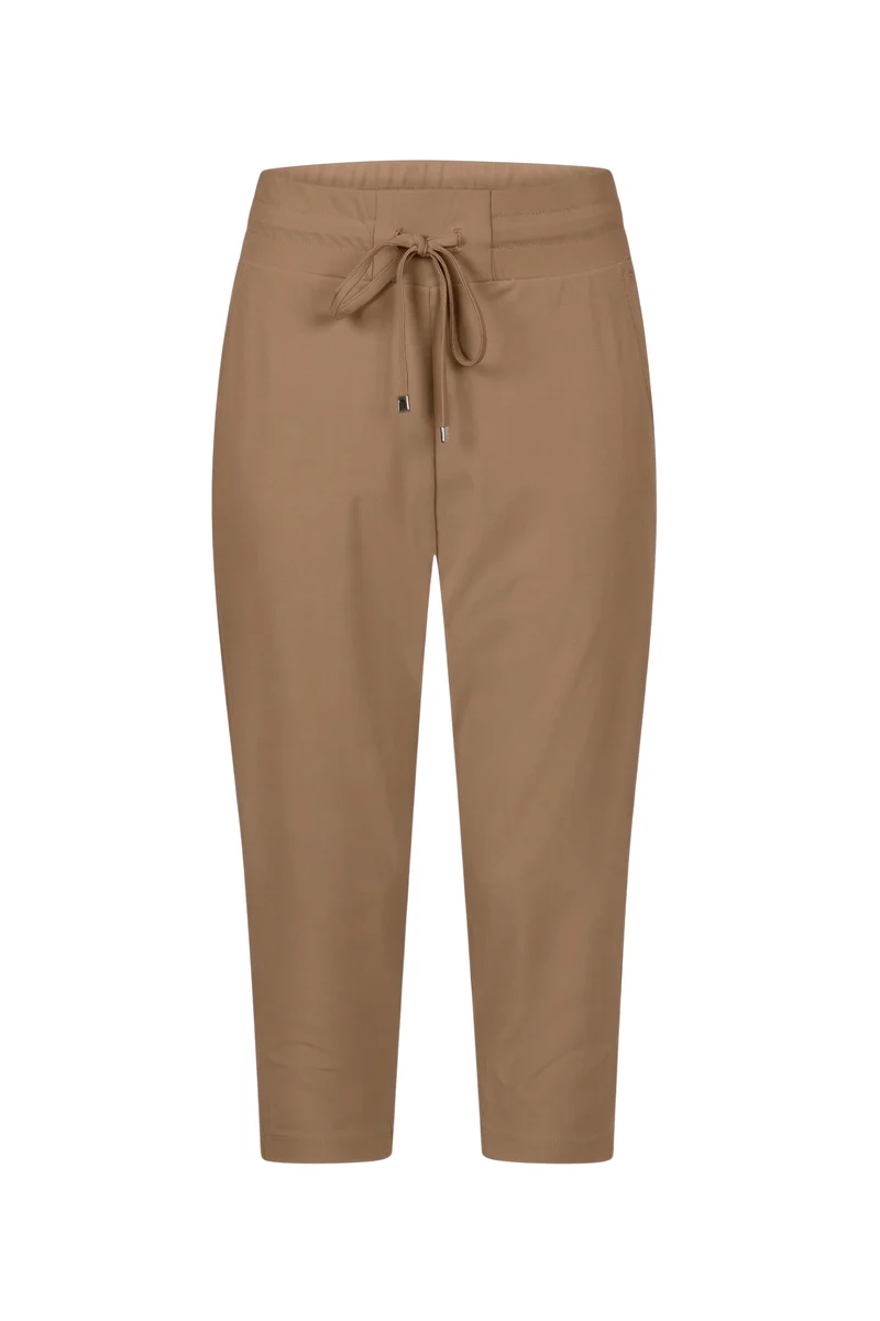 Travel Broek Capri Linda Summer Camel 262