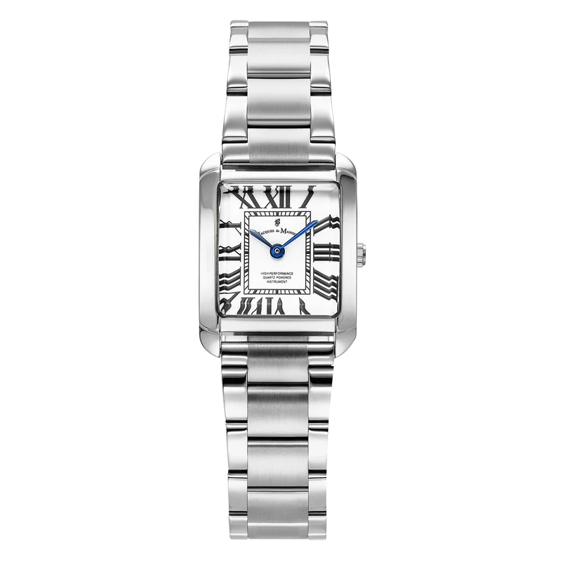 Jacques du Manoir Emily Wit Dameshorloge JWL04401