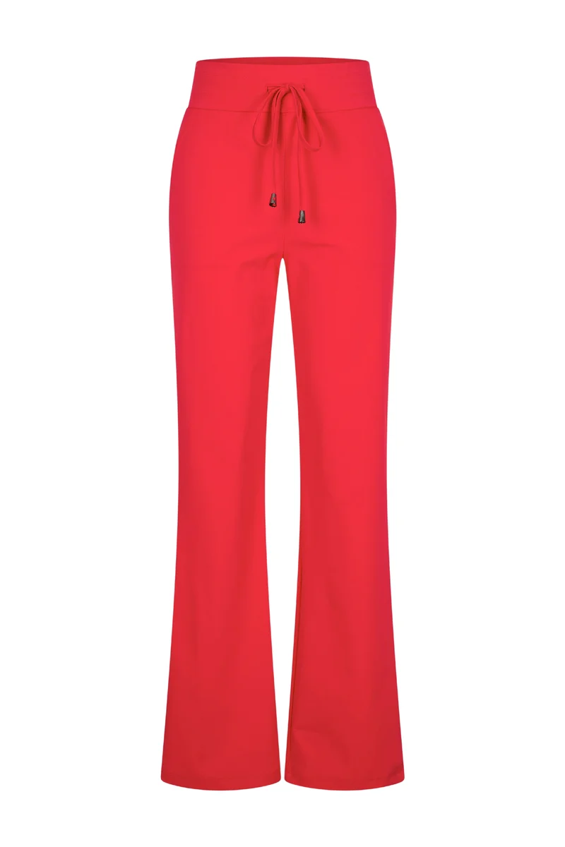 Travel Broek Flared Red 202089