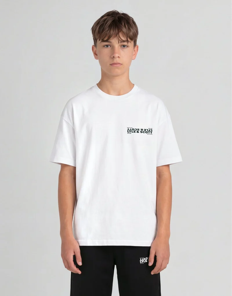 Torn Type Graphic T-Shirt