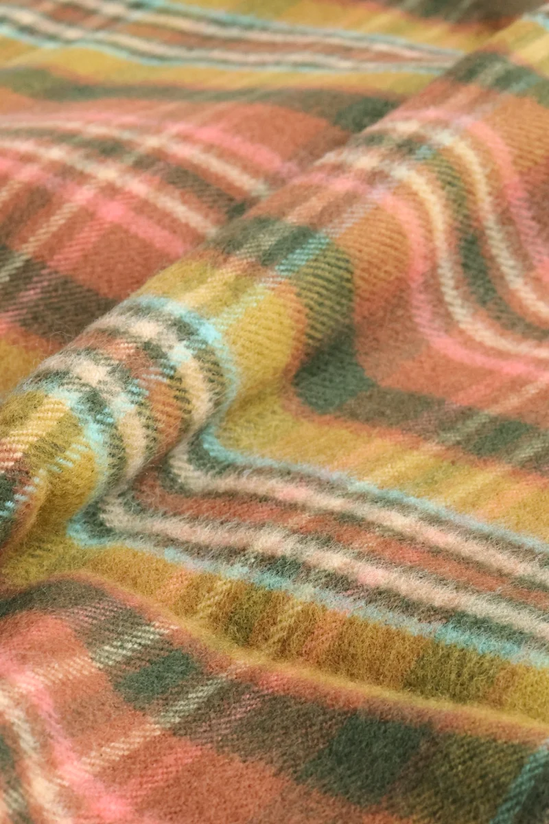 Lochcarron Wolldecke Scott Green Antique Tartan