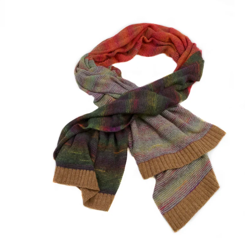 Eribé Treeline Wrap Braemar | Lammwolle & Kid Mohair | Made in Scotland