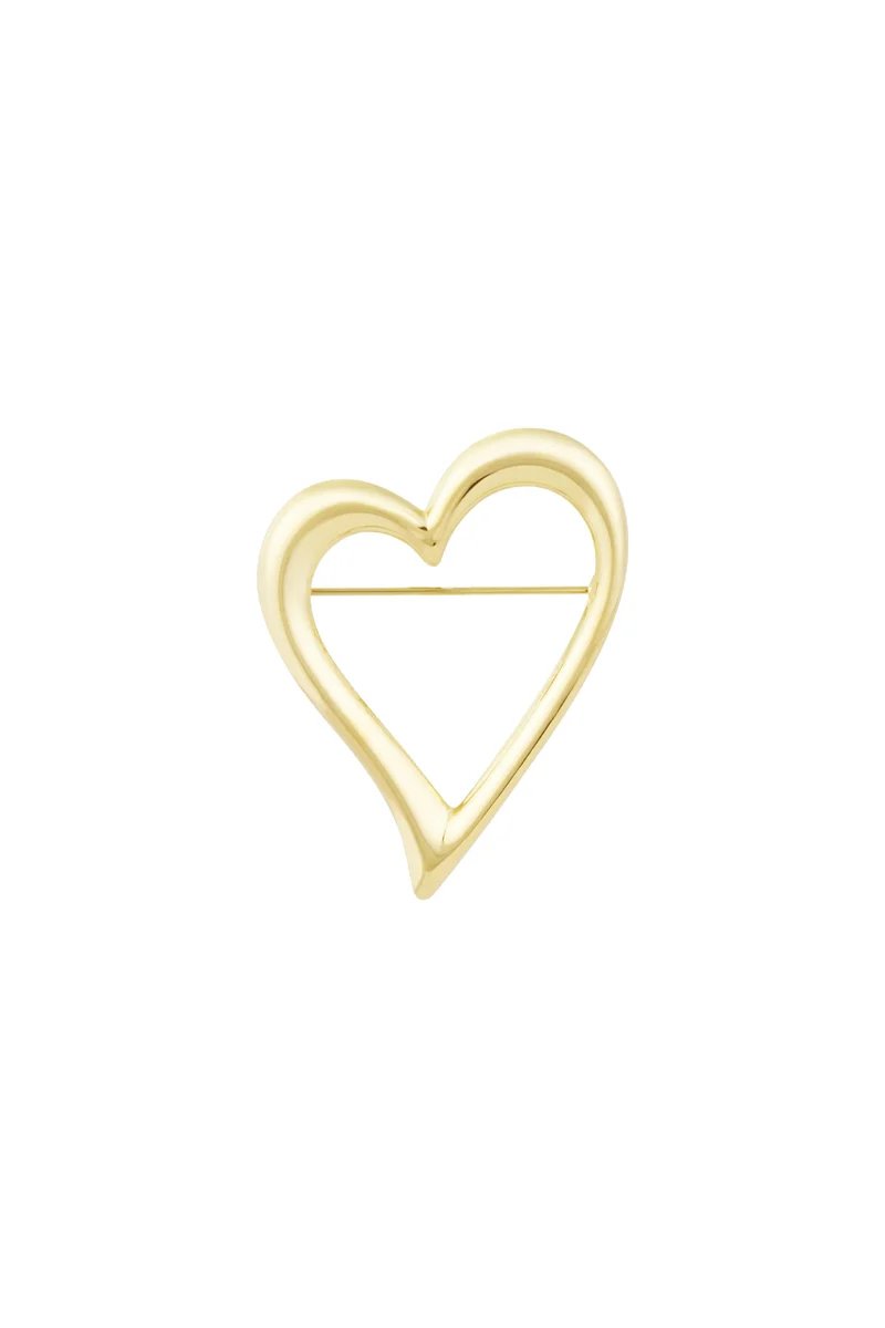 Broche Goud of Zilver – Roestvrij Staal – Dames