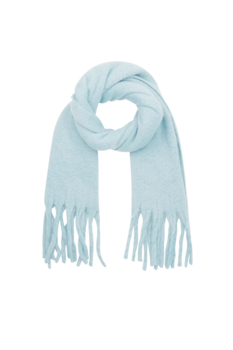 Zachte Dames Wintersjaal – Polyester – Meerdere Kleuren