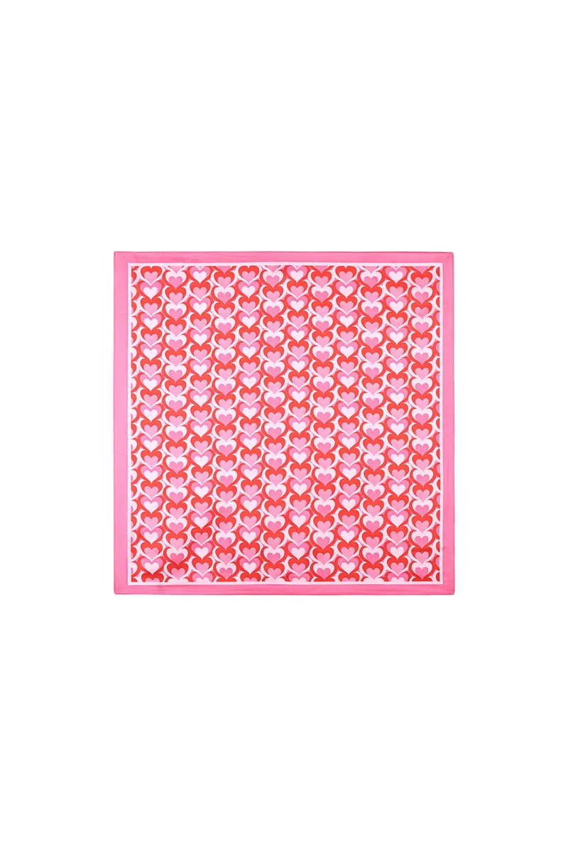 Neksjaal met Hartjesmotief – Polyester | Romantic Series | Dames