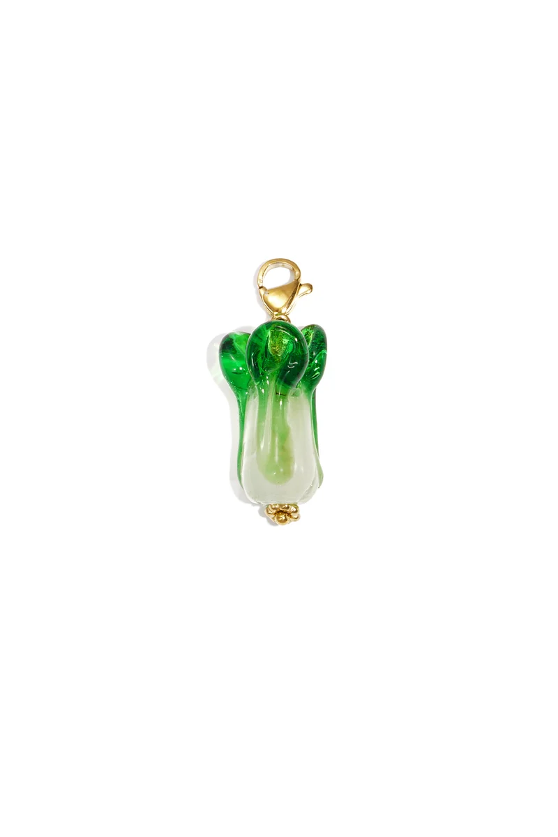 Selderij Plant Charm Bedel Resin – Botanische DIY Armband | Lilli June