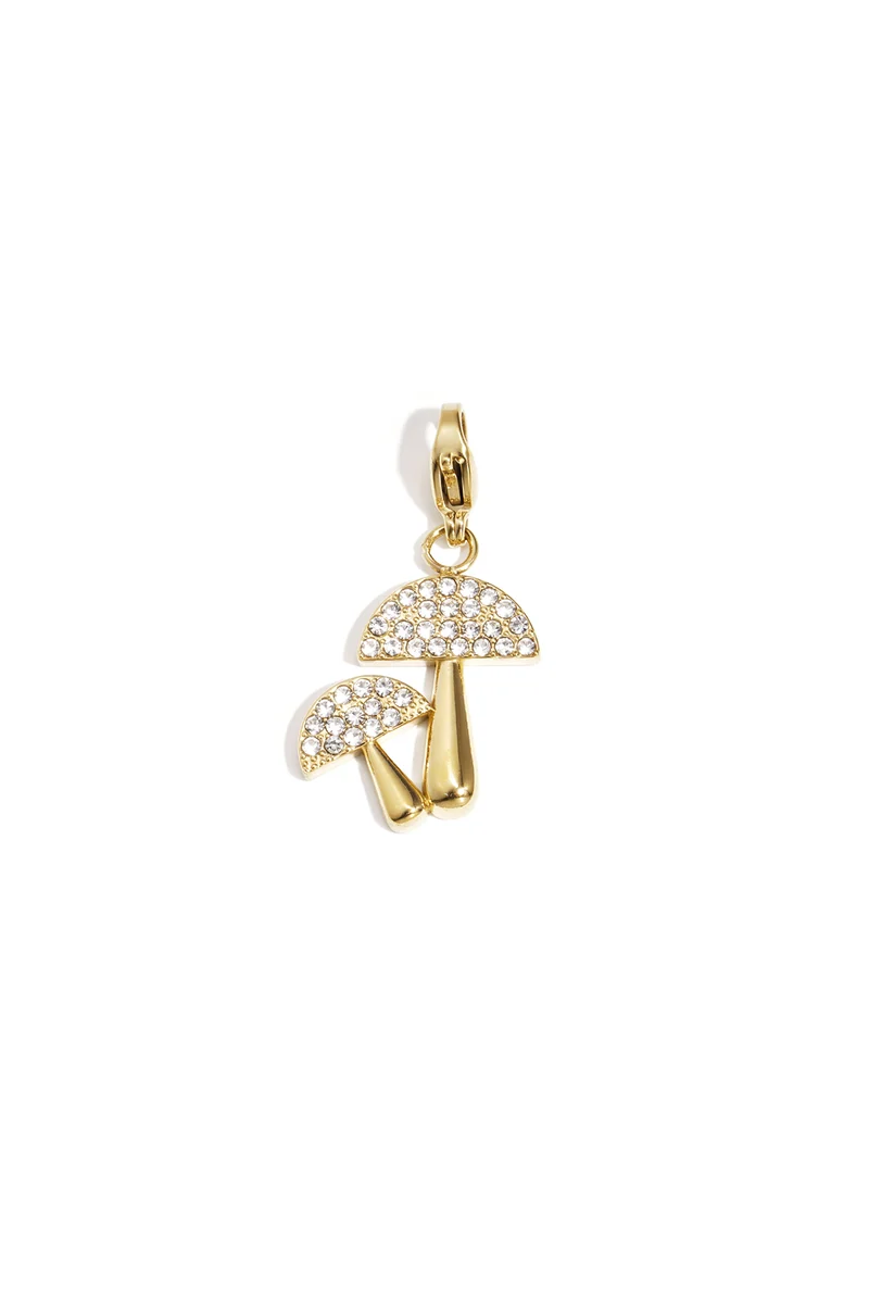 Paddenstoel Bedel RVS met Strass