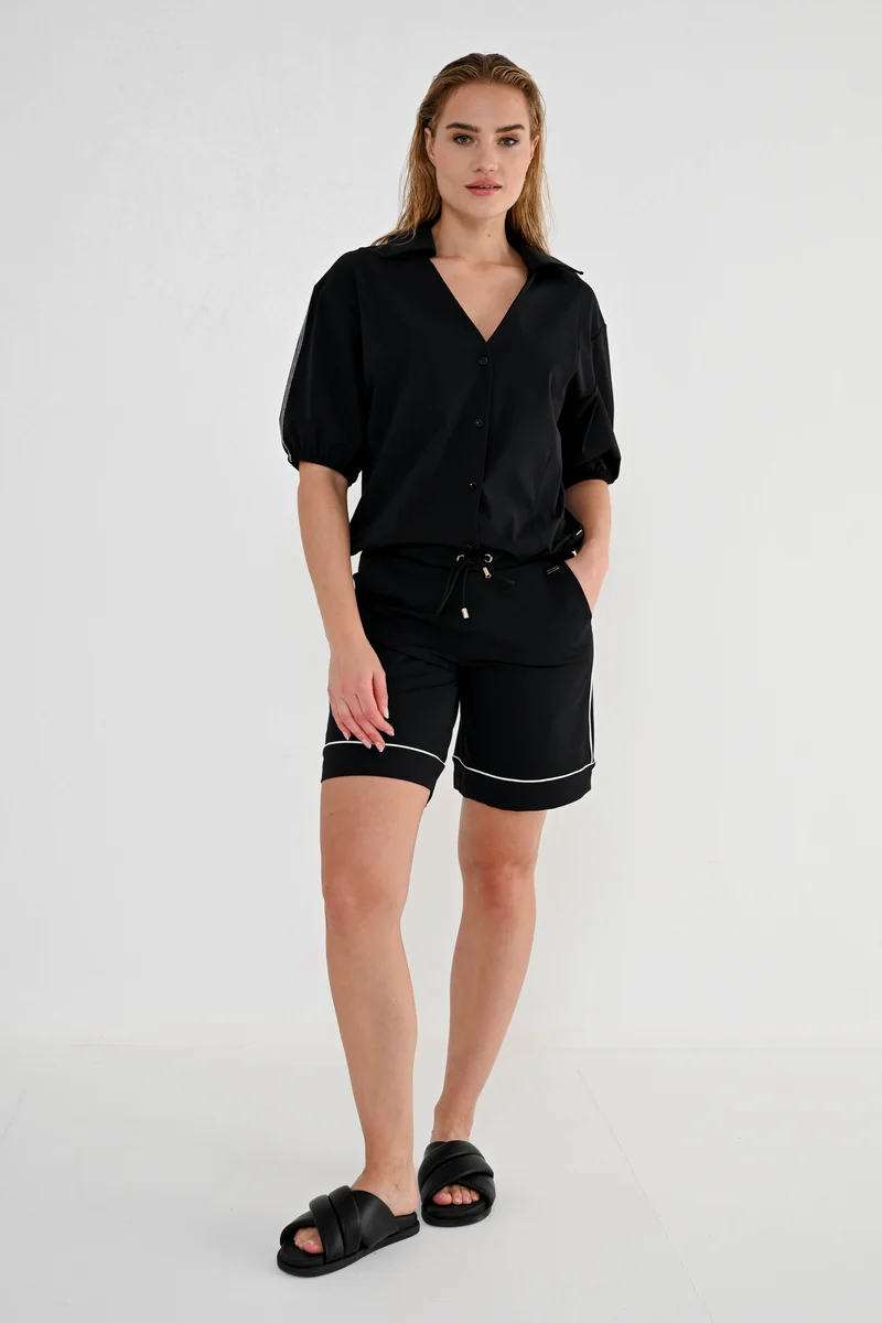Travel Blouse Flixx Black