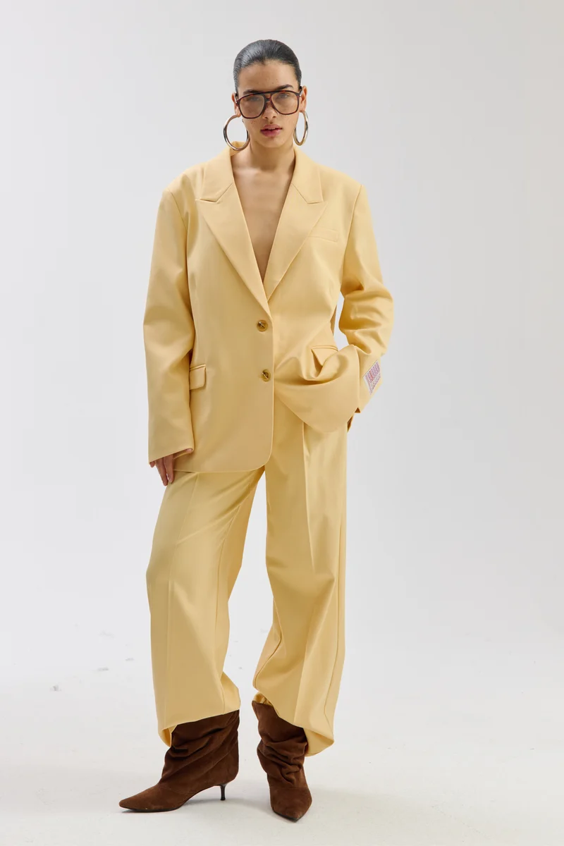 Broek Anna Light Yellow SS6N106