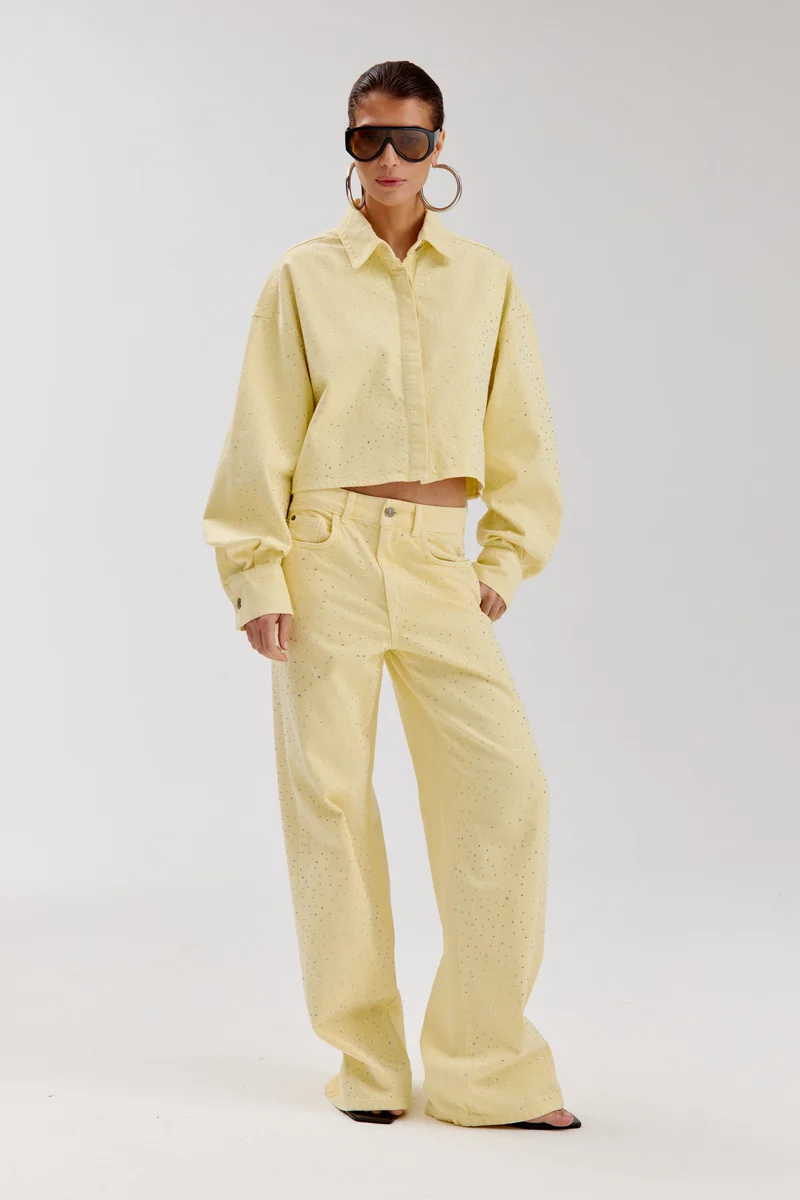 Jeans Mayra Light Yellow SS6D107