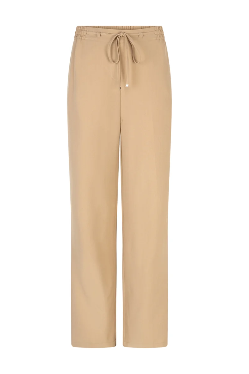Broek Claudette Palazzo Dark Sand SRB4762 L33