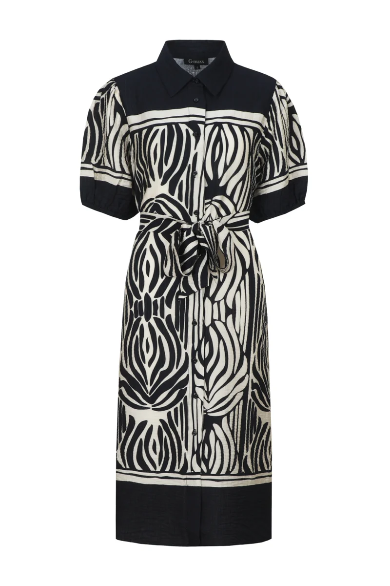 Jurk Jiska Black Sand
