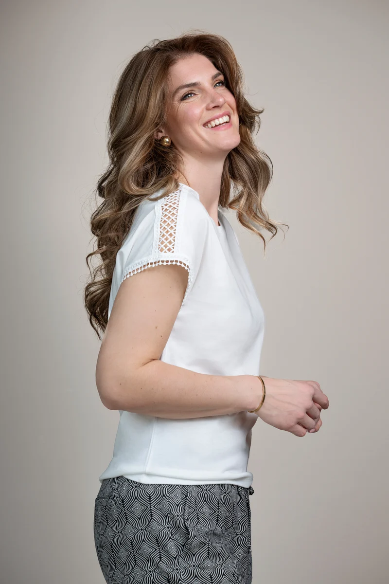 Top Lianne Offwhite