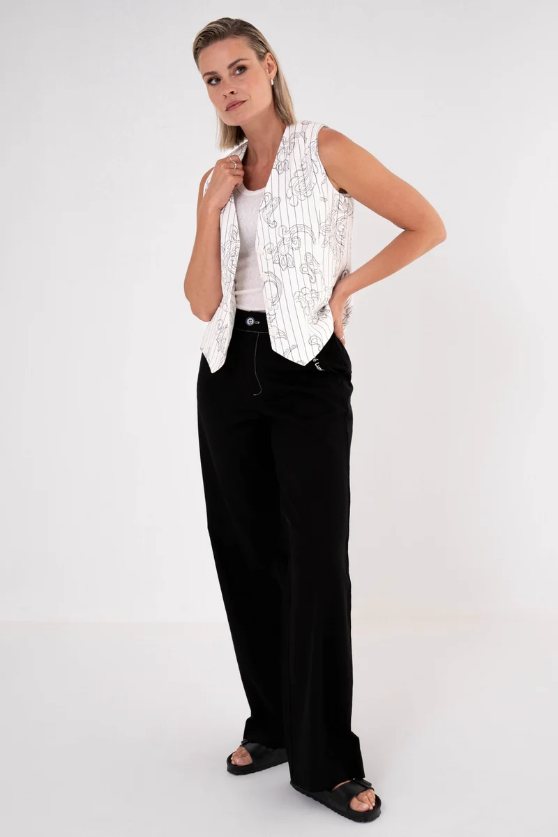 Gilet Adore Black Paisley