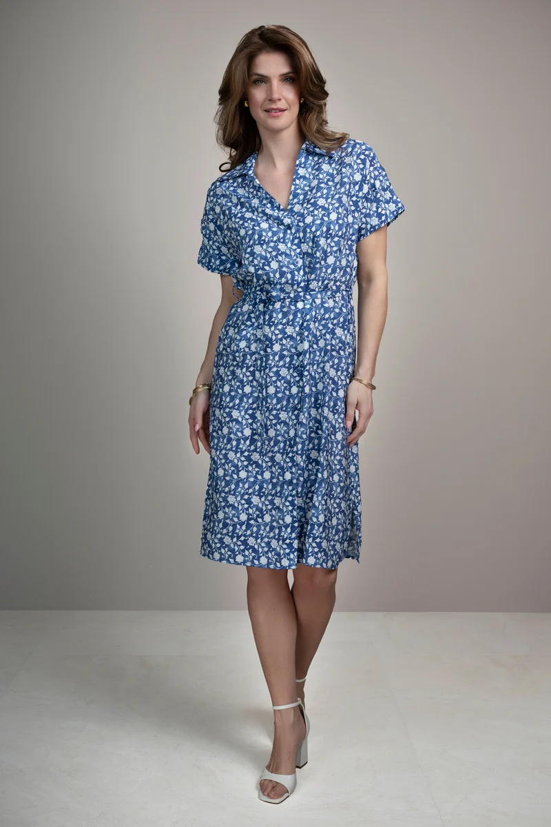 Jurk Sophia Greek Flowers