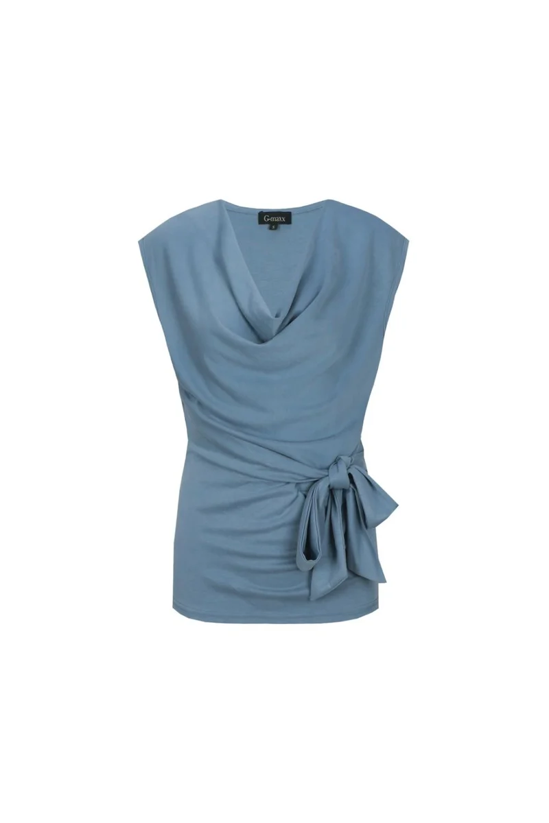Cilja top light jeans blue