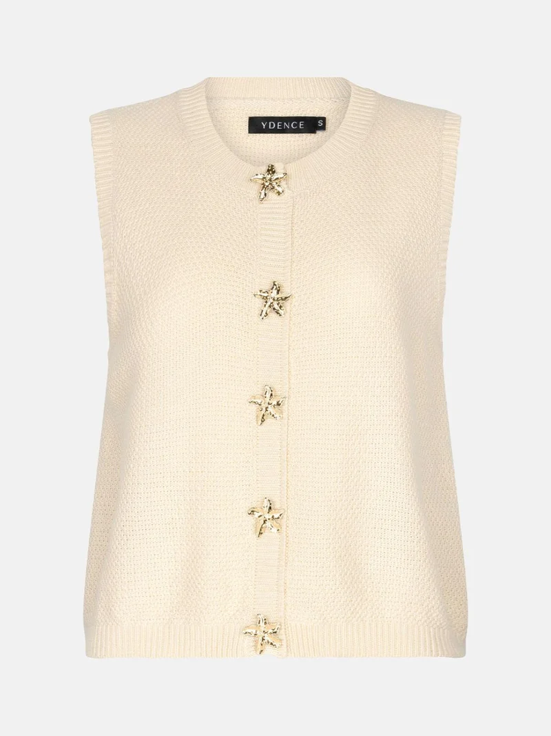 Knitted top mona ecru