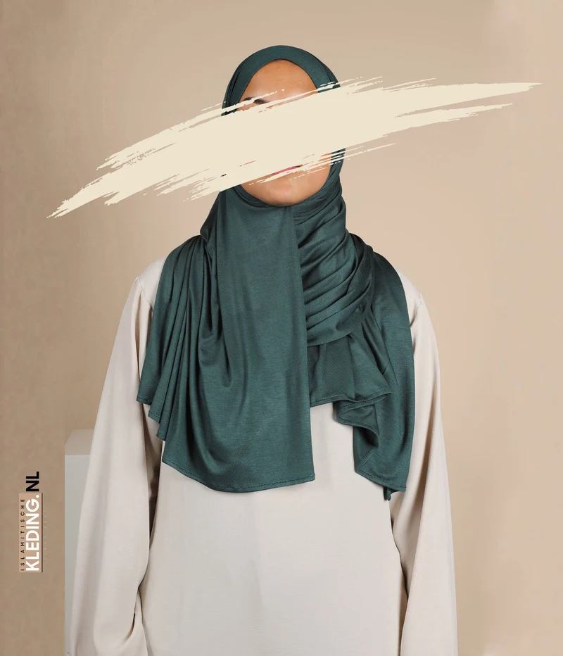 Soft Viscose Scarf 70*200 - FNRA - Forest Green
