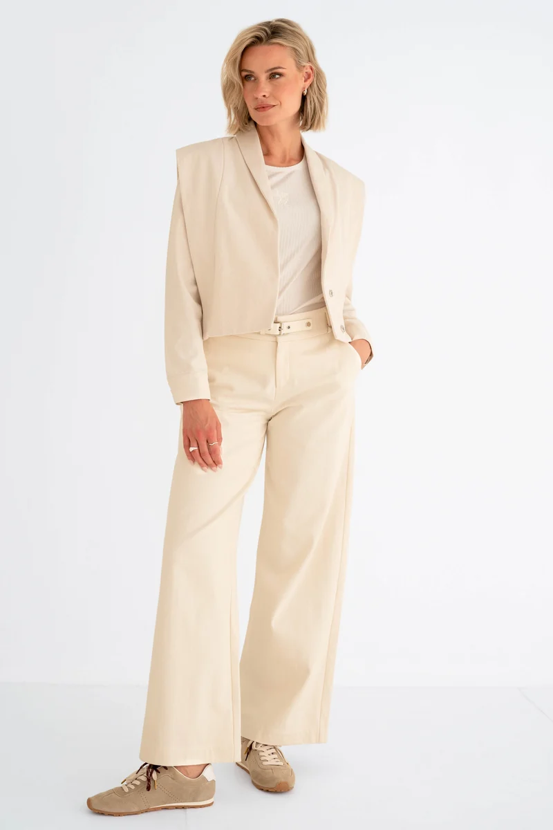 Broek Sella Offwhite