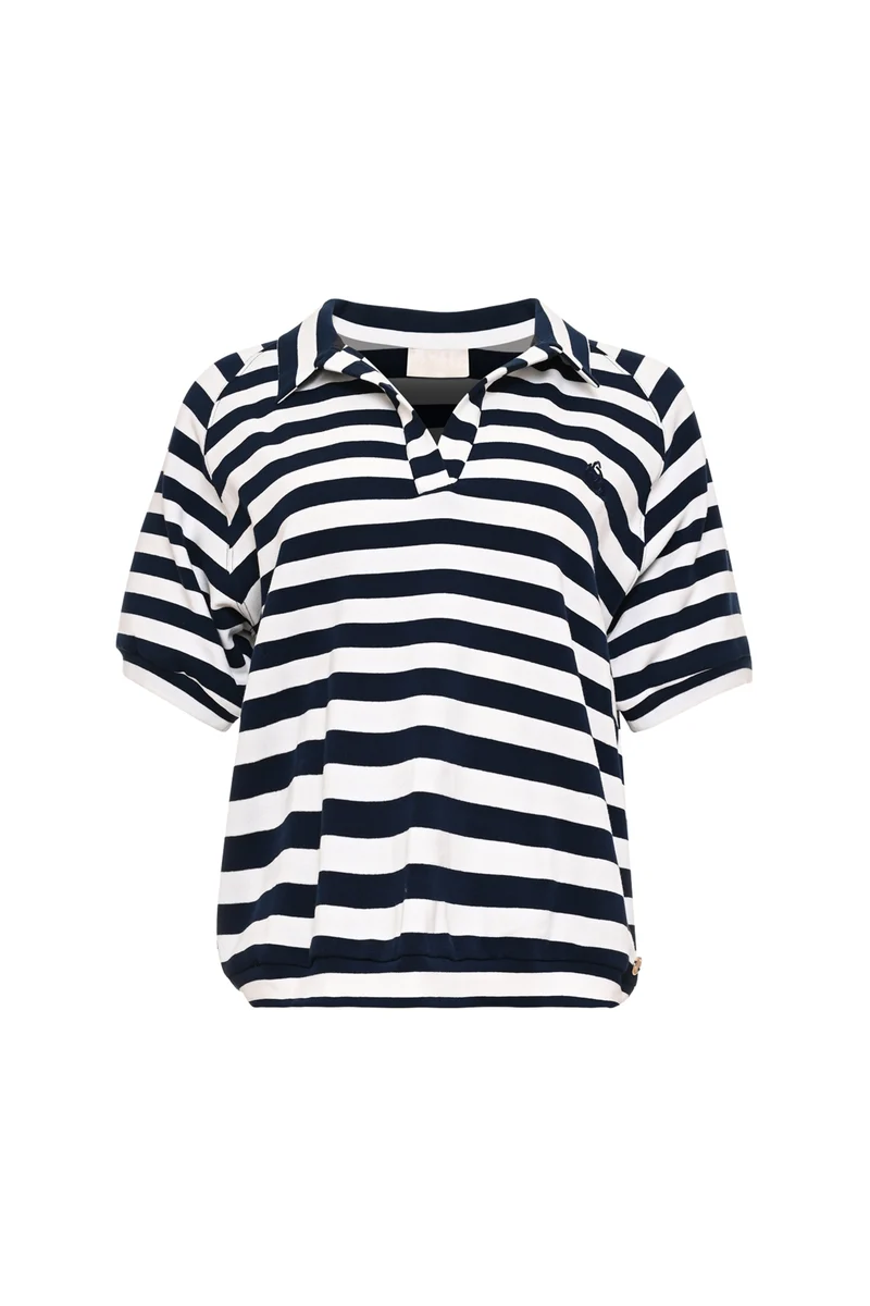 Top Sinca Offwhite Navy