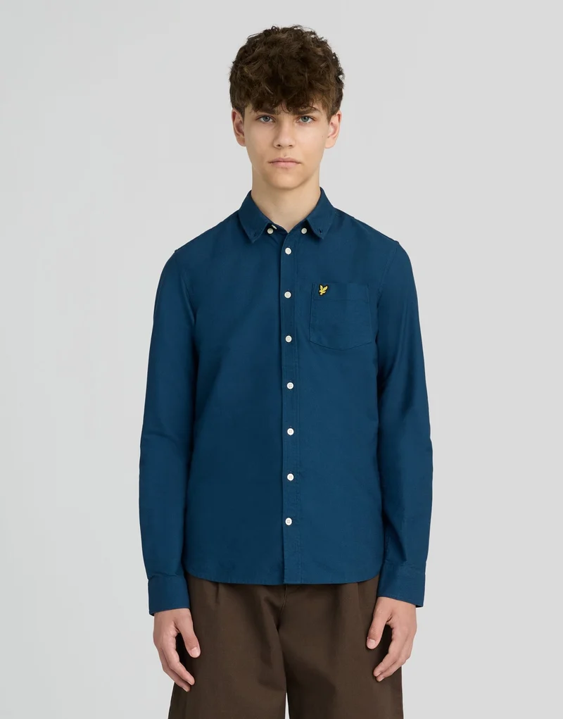 Cotton Button Down Oxford Shirt