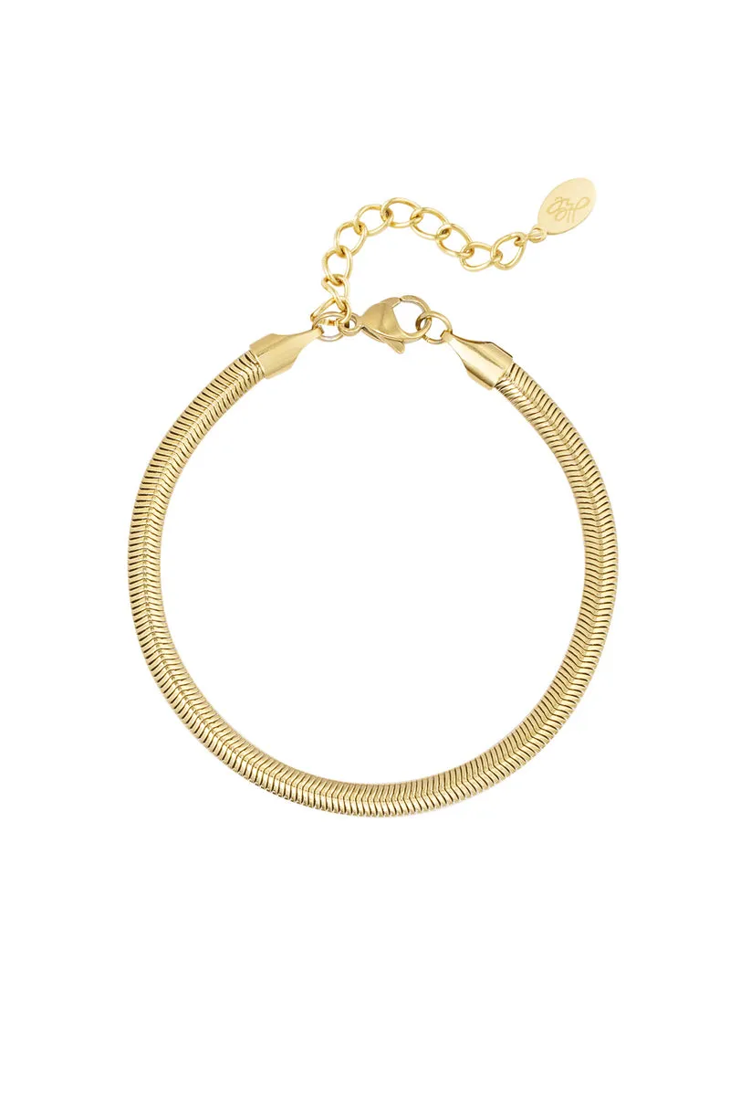 Schakelarmband RVS Unisex - Simple Series
