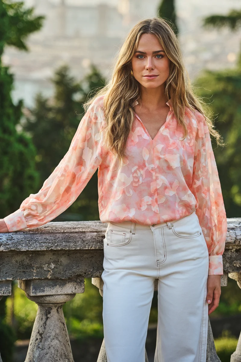 Blouse Raglan Divine Watercolor Print SP26.10026