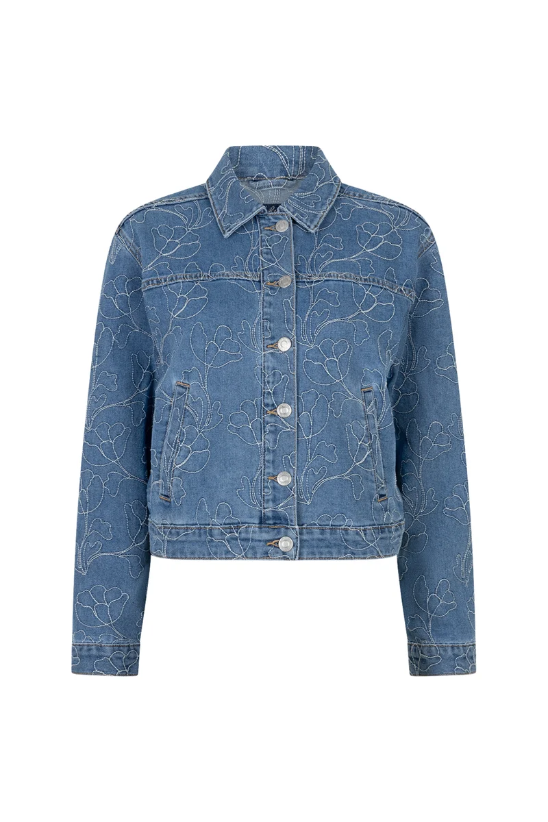 Jacket Sally Embroidery Bleach SRB4815