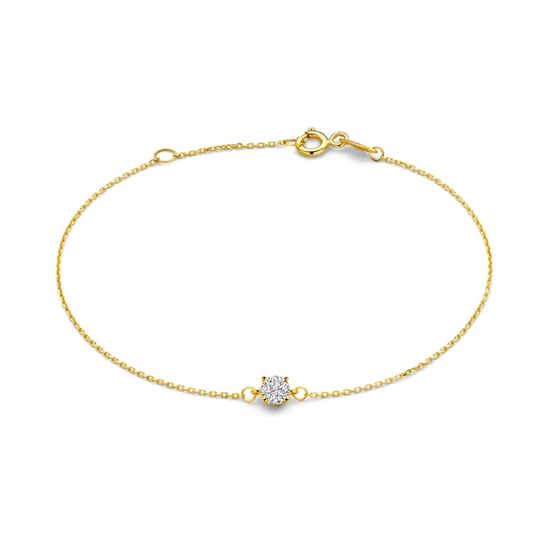 Beloro Jewels Monte Napoleone Stella 9 Karaat Armband BO320043