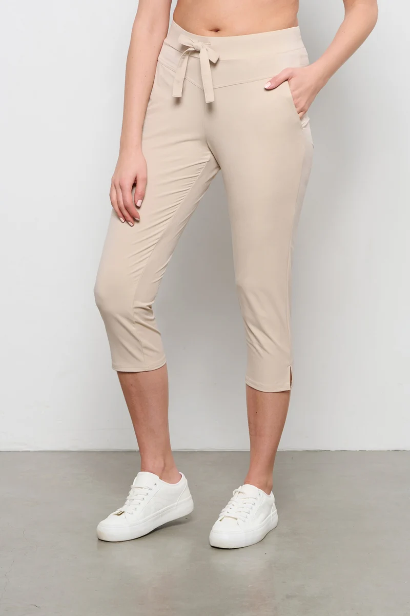Travel Broek Capri Phoenix Sand