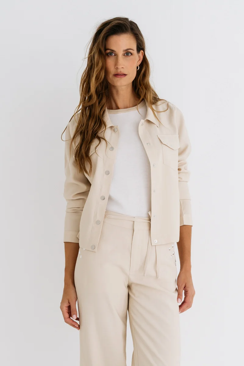 Jacket Jeresan Light Sand