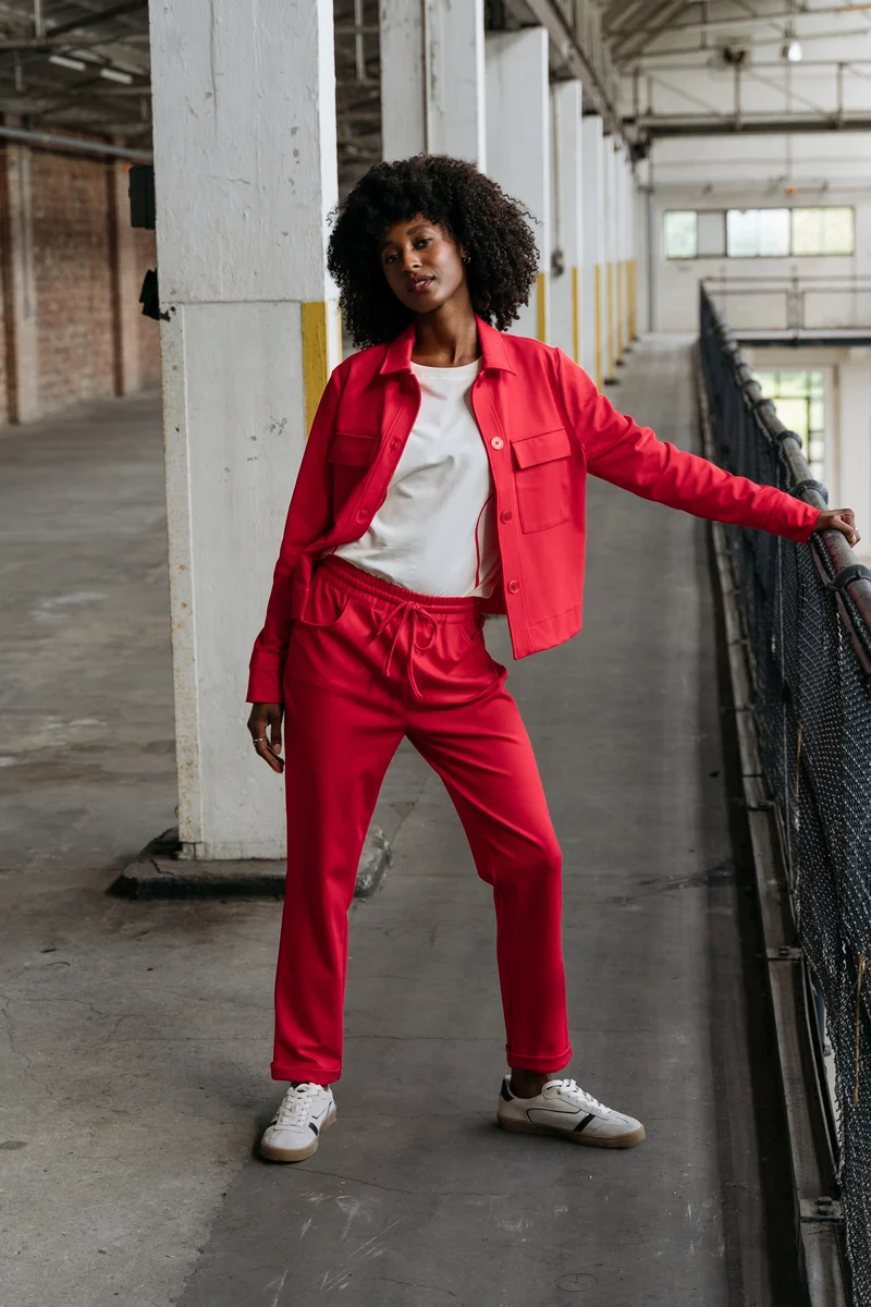 Broek Jazz Scarlet Red