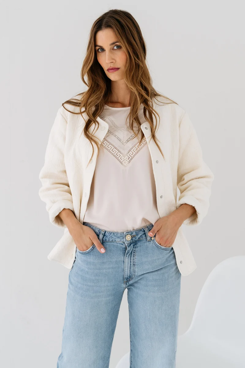 Jacket Manon Coconut Milk