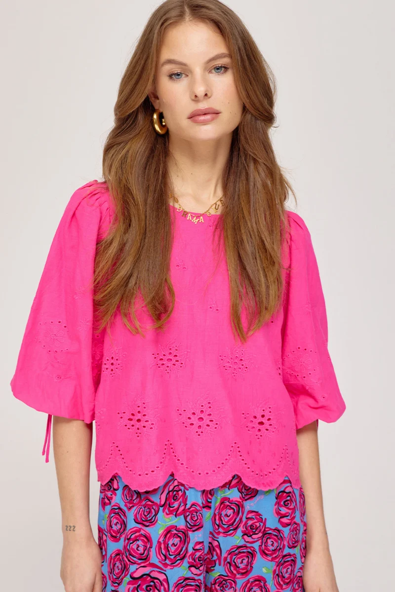 Blouse Levy Hot Pink SS25P609