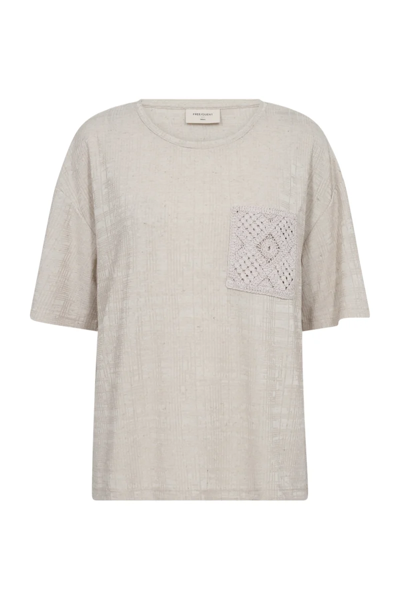 T-shirt Fqlyla Moonbeam Melange