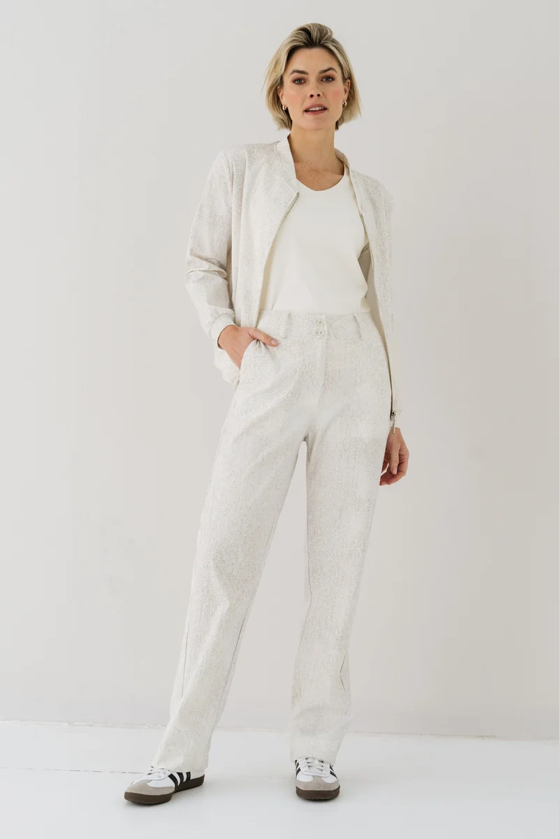 Travel Broek Sarah Taupe Jeans