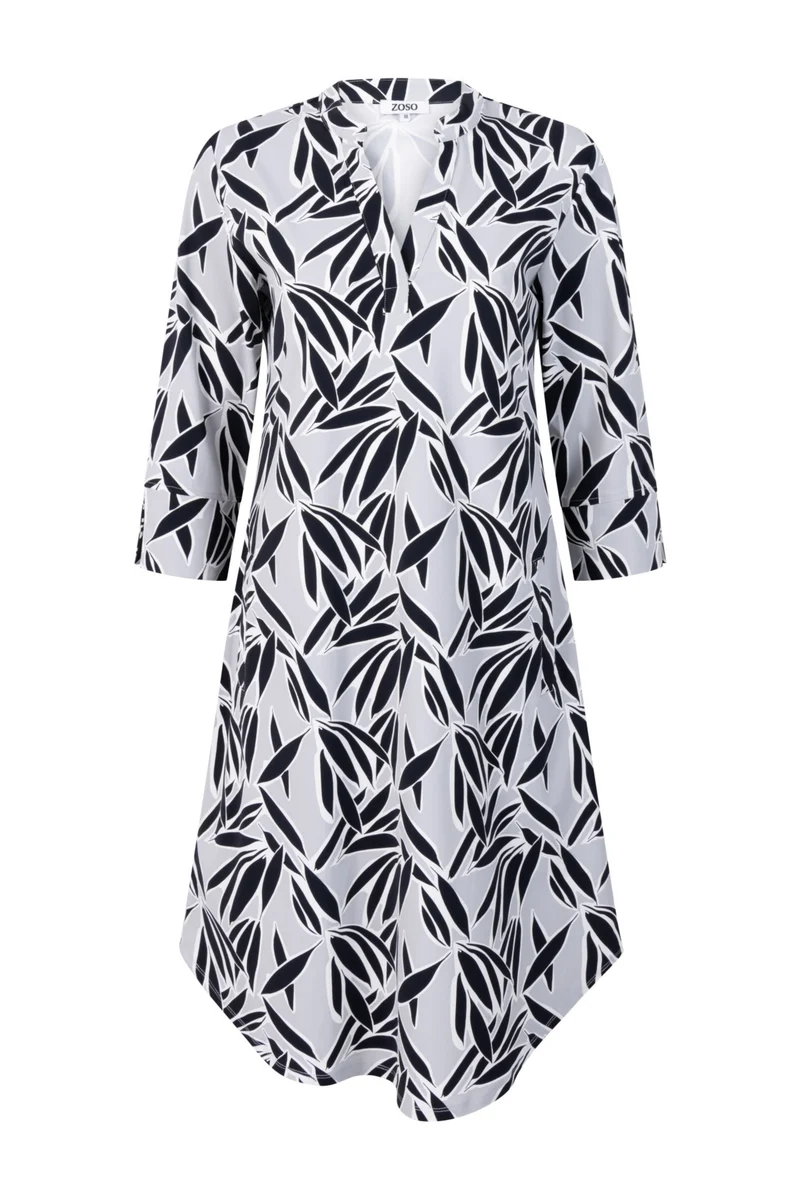 Travel Jurk Joshua Grey Navy 251