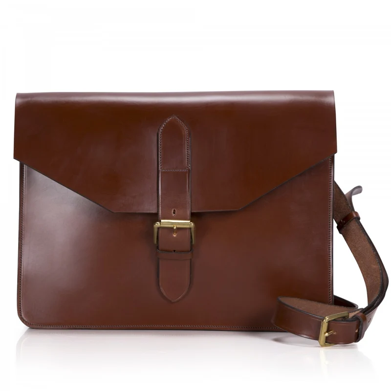 McRostie Leder Aktentasche Bute Braun
