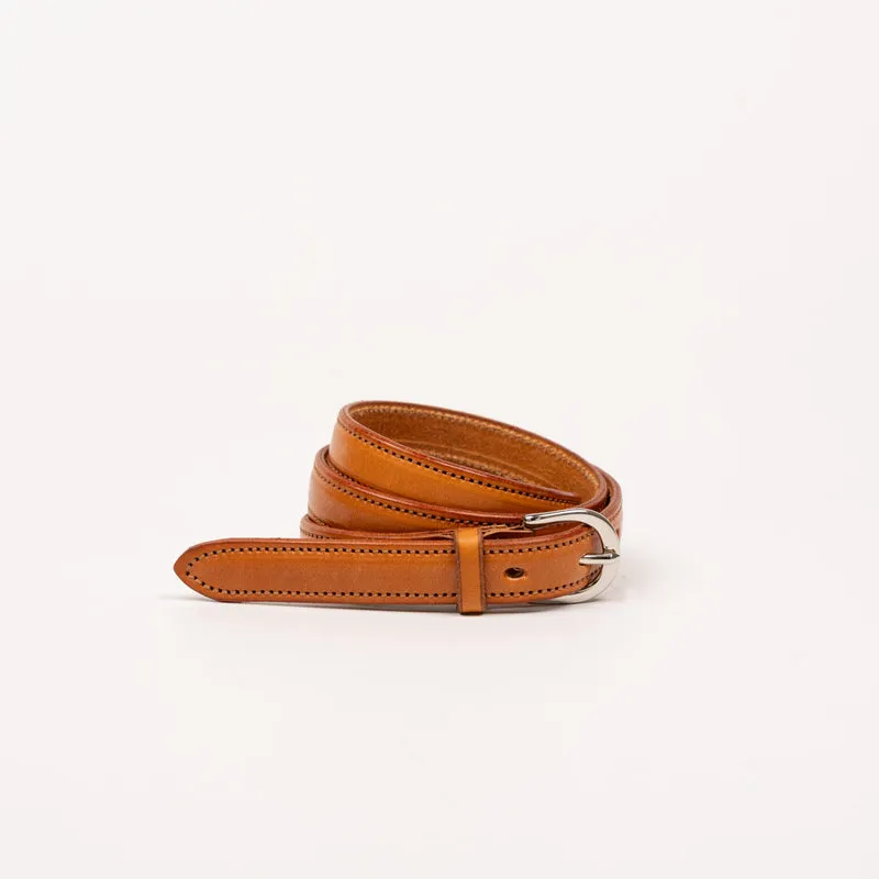 McRostie Damen Leder Gürtel Clevedon Braun
