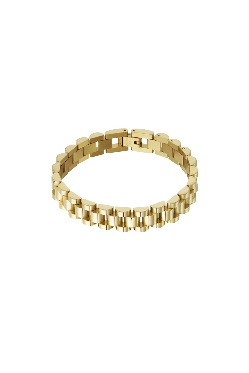 Schakelarmband Roestvrij Staal Classic - Simple Series