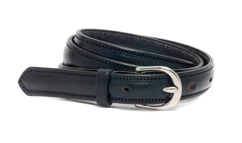 McRostie Damen Leder Gürtel Clevedon Schwarz