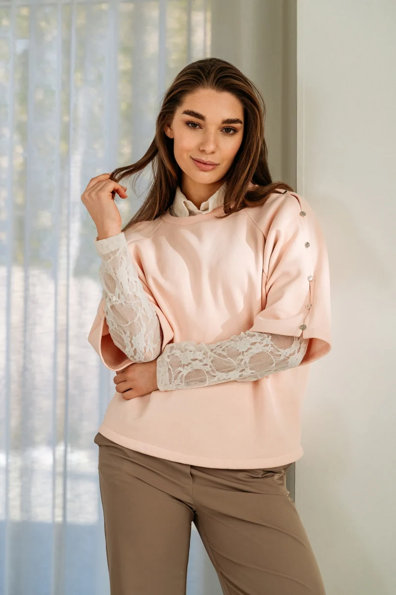 Trui Sterre Powder Pink SW132