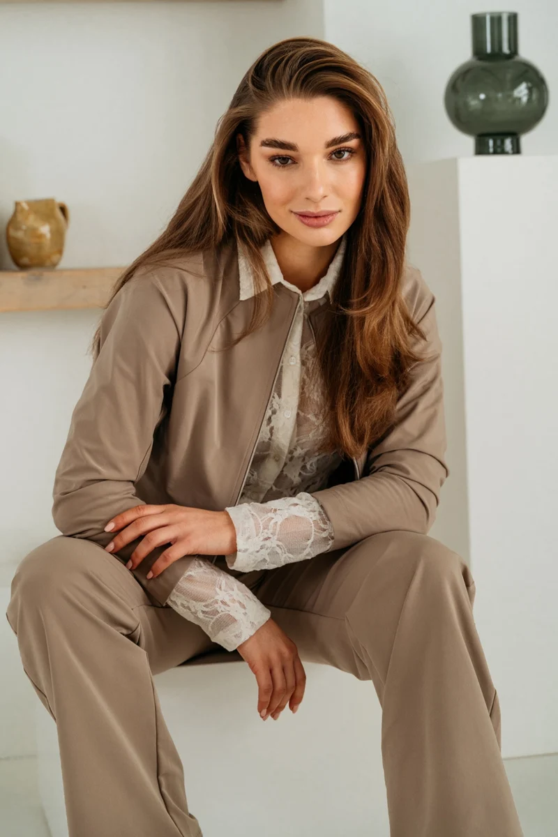 Travel Jacket Pihla Taupe JA157