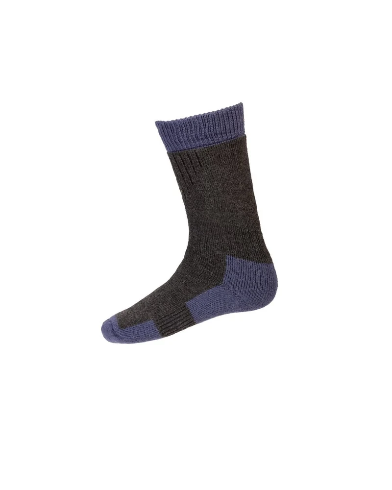 House of Cheviot Herren Wandersocken Anthrazit Grau | Merino Wolle