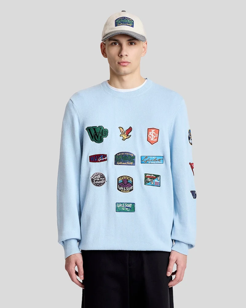 Wavey Garms Patch Jumper