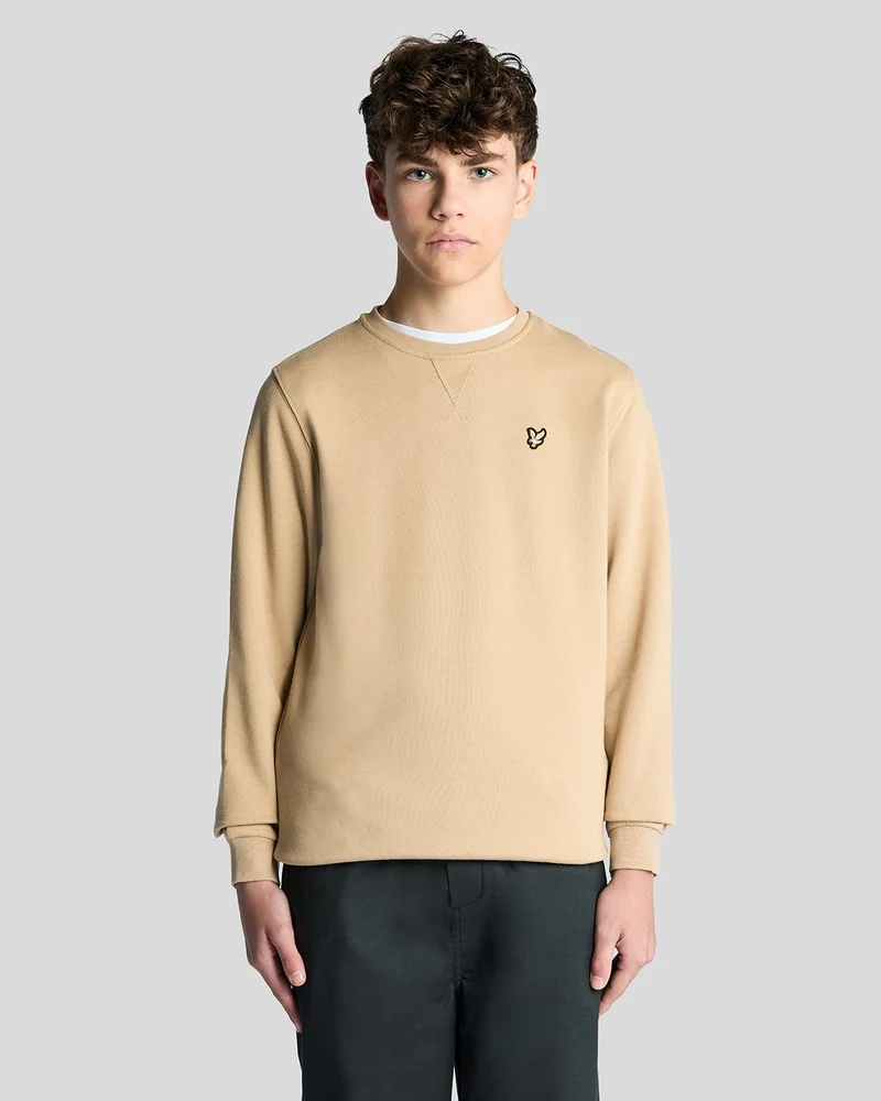 Cotton Crew Neck Sweatshirt